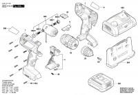 Bosch 3 601 JH1 100 Gsb 18V-21 Cordl Perc Screwdr 18 V / Eu Spare Parts